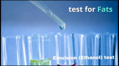 ethanol test for lipids|Food Tests: How To Test For Fats / Lipids .